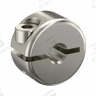 RULAND MANUFACTURING Shaft Collar: 1-Piece, Metric, Round, Clamp-On, 4 mm Bore Dia - Stainless Steel Shaft Collars