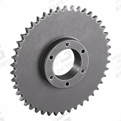 TSUBAKI Sprocket: For 60 Chain, 45 Teeth, 10.752 in Pitch Dia, 11.18 in Outside Dia - Size 60 Bushed-Bore Roller Chain Sprockets