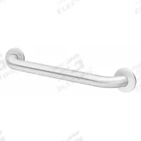 BRADLEY Wall Grab Bar: Straight, 18 in Lg, 1 1/2 in Dia, Stainless Steel, Satin, BRADLEY (MPN 8120-001180). Key specifications — Brand: BRADLEY.