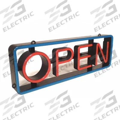 MYSTIGLO LED Open Sign (MPN VH-01-RC) - Safety