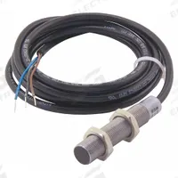 EATON Inductive Cylindrical Proximity Sensor: Non-Terminated Cable, Unshielded, 3 Wires, 10-30V DC (MPN E57G-12UPC4-C2). Key specifications — Brand: EATON; AC Supply Voltage Rating: Not Rated; DC Supply Voltage Rating: 10-30V DC.