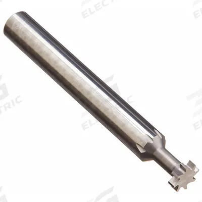 KEO Small Keyseat Cutter: Carbide, Straight Tooth, 3/8" Dia, 1/16" Thick - Carbide Keyseat Milling Cutters