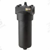 PARKER Hydraulic High Pressure Filter: 110 gpm Nominal Flow, 7,000 psi Max. Pressure, Microglass (MPN WPF405QEVM2KS201). Key specifications — attr95822: 5; attr95823: Microglass; attr95824: SAE #20; attr98906: PARKER.