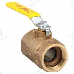 APOLLO Manual Two-Way Ball Valve: 2 in, Bronze, Straight, FNPT x FNPT, 600 psi Max. Pressure (CWP) (MPN 7014864). Key specifications — Brand: APOLLO; Handle: Lever.