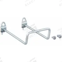 TRITON PRODUCTS Double Closed Pegboard Hook: 1/4 in_1/8 in Peg Hole, Screw-In, Surface, Silver, 5 PK (MPN 76528). Key specifications — Finish: Zinc-Plated; Color: Silver; For Tool Type: Hammers; Includes: Screws; Locking System: Screw-In; Mounting Type: Surface; Material: Steel; Accessory Type: Double Closed Hook.
