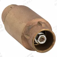 APPROVED VENDOR Spring Check Valve: Inline Valve Body, 1/2 in Pipe Size, Sweat x Sweat, Bronze, Std (MPN 6AJY7). Key specifications — Brand: APPROVED VENDOR.