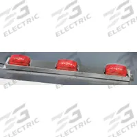 MAXXIMA Clearance Marker Light: Clearance Light, LED, Rectangular, Surface Mount, Red, Hole, IP67 (MPN M20323R). Key specifications — Lens Color: Red; Brand: MAXXIMA; Electrical Connection: Lead Connector; Lighting Technology: LED; Mount Type: Hole; SAE Lens Code: P2.