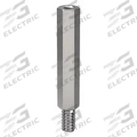 Standoff: Male x Female, #6-32 Thread Sz, 2 in Lg, Hex, Stainless Steel, Plain, 10 PK (MPN HMF113-632-SS). Key specifications — Brand: APPROVED VENDOR.