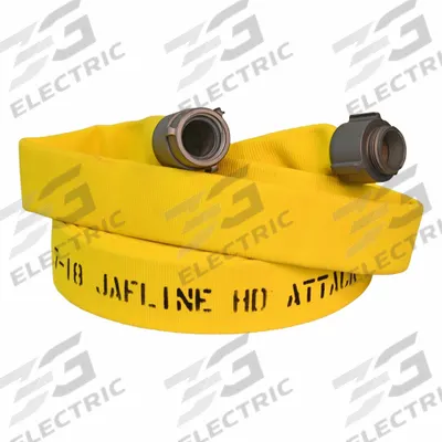 JAFLINE HD Fire Hose: Double Jacket, 2 in Hose Inside Dia, 25 ft Hose Lg - Attack Fire Hoses