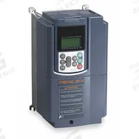 FUJI ELECTRIC Variable Frequency Drive: In Phase Three, Out Phase Three, 40 hp, IP20, No Bypass (MPN FRN0060G2S-4GU). Key specifications — Style: Compact/Heat Sink; Color: Black/Blue/Gray; Output Phase: Three.
