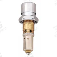 CHICAGO FAUCETS Cartridge: Use with Cold Water, Brass, Compression (MPN 333-XSLOCJKABNF). Key specifications — For Water Temperature: Cold; Compatible Brand: Chicago Faucets; Product Type: Cartridge; Includes: Adjustable Cycle Time Closure; Material: Brass.