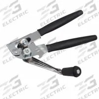 SWING-A-WAY Can Opener: Silver/Black, Stainless Steel, 9 in Overall Lg, 6080FS10, Black. Key specifications — Brand: SWING-A-WAY; Material: Stainless Steel; Manufacturer Part Number: 6080FS10; Color: Silver/Black.