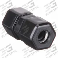 PARKER Compression Fitting Union: 1/4 in OD x 1/4 in OD Size, Compression x Compression (MPN P4UC4). Key specifications — Standards: NSF/ANSI 51; Brand: PARKER.