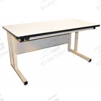 PRO-LINE Workbench: Fixed Ht, Laminate, 60 in x 30 in, 850 lb Overall Load Capacity, Beige (MPN CHD6030C-H11). Key specifications — Brand: PRO-LINE.