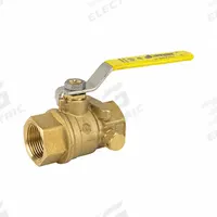 JOMAR VALVE Manual Two-Way Ball Valve: 2 in, Brass, Straight, Press x Press, Full Port Ball Port (MPN 170-108). Key specifications — Brand: JOMAR VALVE; Handle: Locking Lever.