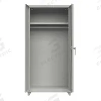 STRONG HOLD Storage Cabinet: 36 in x 24 in x 75 in, 1 Adj Shelf, Swing Handle & Padlock Hasp, Legs (MPN 36-WR-241-L). Key specifications — Brand: STRONG HOLD; Base Type: Legs; Cabinet Color: Gray; Frame Assembled: Assembled.