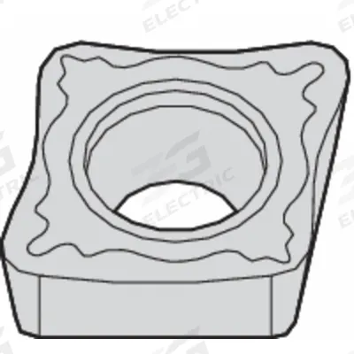 WIDIA Diamond Turning Insert: CCMT43141 - Diamond Indexable Turning Inserts