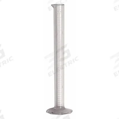 APPROVED VENDOR Graduated Cylinder: Polymethylpentene, 25 mL, 0.8 fl oz, To Contain (TC) - Plastic Graduated Cylinders
