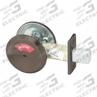 ASSA ABLOY ACCENTRA Deadbolt Lock: Cylindrical, 1 3/8 in Door Thick - Max, Bronze (MPN D292 613E). Key specifications — ADA Compliant: Yes; Brand: ASSA ABLOY ACCENTRA; Cylinder Core Type: Conventional Core Cylinder; Finish: Dark Oxidized Satin Bronze, Oil Rubbed; Keyway Type: None; Includes Core: Core Included; Ligature Resistance: Not Ligature-Resistant.