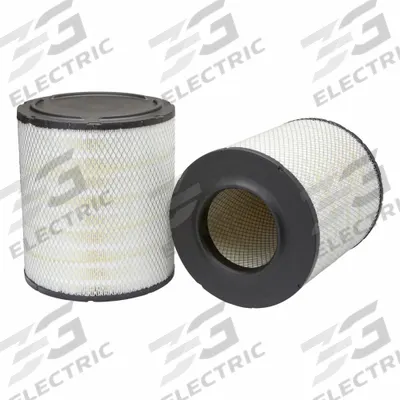 FLEETGUARD Automotive Air Filter: Round-Oval, Engine, Axial Seal, 13 1/8 in Outside Dia - Round/Oval Engine Air Filters