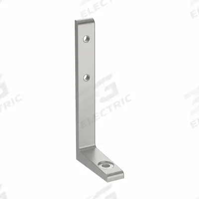 FATH INC. Floor Mount: 40 Series, Aluminum, 36 mm x 36 mm x 140 mm - Floor Mounts