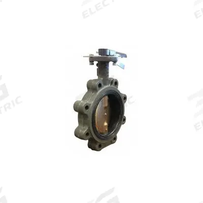 MILWAUKEE VALVE Butterfly Valve: 2 in Pipe Size, Concentric, 200 psi Max. Pressure (CWP) - Cast Iron General-Service Butterfly Valves