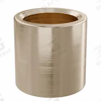 Sleeve Bearing: Bronze, SAE 841, 3/8 in Bore, 1/2 in OD, 1/2 in Lg, -35°F to 300°F, 10 PK (MPN AA507-10B). Key specifications — System of Measurement: Inch; Material Grade: SAE 841; Brand: OILITE.