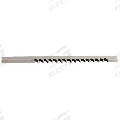 HASSAY SAVAGE CO. Keyway Broach: 1/8 in Keyway Wd, 16 in Broach Lg - Davis-Style Keyseating Broaches