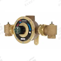LEONARD VALVE Thermostatic Mixing Valve: 1 1/4 in Inlet Connection Size, NPT x NPT, Copper (MPN LV-983-LF-RF). Key specifications — Includes: Check-stops with Strainer; Brand: LEONARD VALVE.