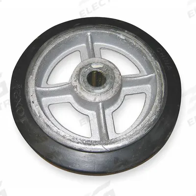 WESCO Mold-On Rubber Wheel: For 240005-240082/240009-240083 (MPN 150596) - Material Handling Parts