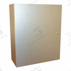 HAMMOND Electrical Enclosure: 316 Stainless Steel, 24 in x 20 in x 8 in, NEMA 12/13/3R/4/4X, Hinged (MPN EN4SD24208S16). Key specifications — Brand: HAMMOND; Closure Method: 1/4-Turn Latch; Enclosure Material: 316 Stainless Steel; Knockouts: Not Included.