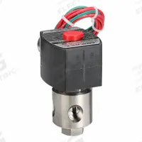REDHAT Solenoid Valve: 3-Way, Configurable, 1/4 in Pipe Size, 110V AC/120V AC, Direct Mount (MPN EF8320G200). Key specifications — Pipe Size: 1/4 in; Voltage: 120V AC; Brand: REDHAT; Coil Enclosure: Explosion Proof.