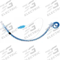 MEDSOURCE Cuffed Endotracheal Tube: 9 mm Cuffed Size, Sterile, PVC (MPN MS-23490). Key specifications — Brand: MEDSOURCE; Color: White; Material: PVC; Disposable: Disposable.