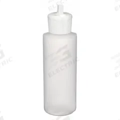 QORPAK Dispensing Bottle: HDPE, 240 mL, 8 fl oz, No Label, Closure Included, Dispensing, Non-Sterile (MPN PLC-03410). Key specifications — Body Color: Natural; Closure Color: White; Graduated: No; Brand: QORPAK; Closure Included: Yes; Bottle Imprinting: No Label.