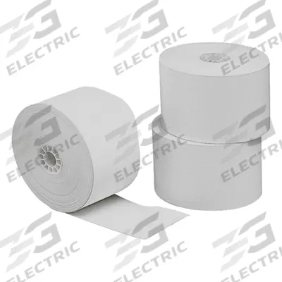 UNIVERSAL ONE Paper Roll: 3 1/8 in Wd, 230 ft Lg, 12 lb Paper Wt, White - Thermal Adding Machine & Point-of-Sale Paper Rolls