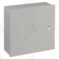 WIEGMANN Enclosure: Steel, 20 in x 16 in x 7 in, NEMA 1, Solid Cover, Hinged, Painted (MPN N1C162006). Key specifications — Brand: WIEGMANN; Knockouts: Not Included.