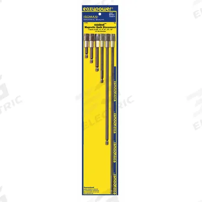 APPROVED VENDOR Bit Holder: Bit Holder, Power, 1/4 in Compatible Bit Size, Not Impact Rated - Extended-Reach Bit Holders