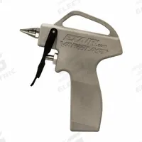 EXAIR Safety Air Gun: Ergonomic Grip, Cast Aluminum, 1/4 in Female NPT, Straight, 80 dBA Sound Level (MPN 1680SS). Key specifications — attr1328526: Cast Aluminum; attr1328500: 1010SS Micro Air Nozzle; attr1328508: EXAIR; attr1328515: No; attr1328533: Yes.