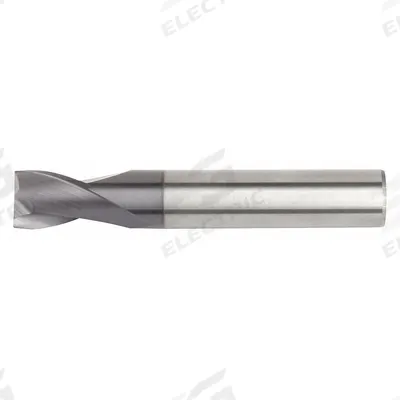 WIDIA HANITA Corner Chamfer End Mill: Carbide, TiAlN Coated, 2 Flute, 12 mm Mill Dia - General Purpose Carbide Corner-Chamfer End Mills
