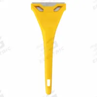 STANLEY Scraper: Bld. Mat. Carbon Steel, Hdl. Mat. Plastic, Stiff, Straight Bld. Shape (MPN 28-593). Key specifications — attr1004902: STANLEY; attr1016211: 28-593; attr1014703: Plastic; attr1017570: Standard End; attr1029655: Straight; attr1034073: Straight.