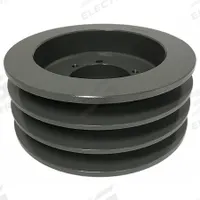 APPROVED VENDOR V-Belt Sheave: 3B58SD, 3 Groove, 6.15 in OD, Bushed Bore, SD, Quick Detachable. Key specifications — Pulley Industry Number: 3B58SD.