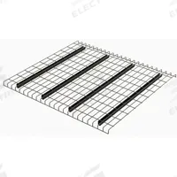 HUSKY Pallet Rack Decking: 52 in x 36 in, Waterfall, Std Wire Decking, 6 ga Decking, Silver (MPN 3652A4). Key specifications — Wire Decking Style: Standard; Finish: Galvanized; Brand: HUSKY; Material: Steel; Decking Edge: Waterfall; Color: Silver.