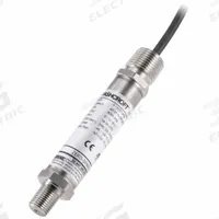 Pressure Transmitter: 0 psi to 15 psi, 4 to 20mA DC, 1/2 in NPT Conduit with Cable, 1/4 in Male NPT (MPN E2GC3CM0242CCX03F15#). Key specifications — Accuracy: ±0.25%; NEMA Rating: 4X; Burst Pressure: 5x Range; Calibration Certificate Included: No NIST-Traceable Calibration Certificate Included; IP Rating: IP66; Housing Material: Stainless Steel; Electrical Connections: 1/2 in NPT Conduit with Cable; Output: 4 to 20mA DC.