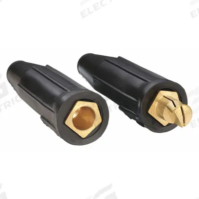 APPROVED VENDOR Welding Cable Connector: 3/0 AWG to 4/0 AWG, Double Ball-Point - Tweco-Style Welding Cable Connector Sets