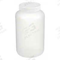 QORPAK Sampling Bottle: HDPE, 2 L, 68 fl oz, Closure Included, Natural, 89-400, Polypropylene (MPN PLC-03619). Key specifications — Brand: QORPAK; Graduated: No; Body Color: Natural.