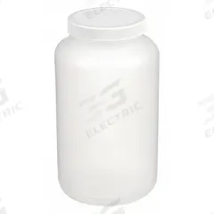 QORPAK Sampling Bottle: HDPE, 2 L, 68 fl oz, Closure Included, Natural, 89-400, Polypropylene (MPN PLC-03619). Key specifications — Brand: QORPAK; Graduated: No; Body Color: Natural.