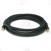 MONOPRICE Coaxial Cable: RG-6/UL, 18 AWG Conductor Gauge, 12 ft Cable Lg (MPN 3032). Key specifications — Shielding Material: Aluminum-Mylar.