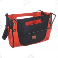 LITTLE GIANT Ladder Cargo Hold: For Combo Ladders, Fiberglass, 10 in Overall Lg (MPN 15040-001). Key specifications — Color: Orange; Compatible Ladder Type: Combination Ladders; Material: Fiberglass; Product Type: Tool Bag; Brand: LITTLE GIANT.