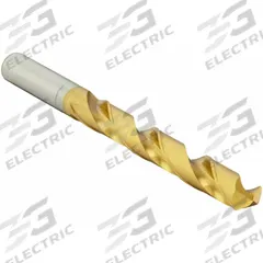 OSG Jobber Length Drill Bit: 25/64", 130° R-Thinning Point, TiN-Coated Cobalt (MPN 15390605). Key specifications — attr1229327: 0.3906.