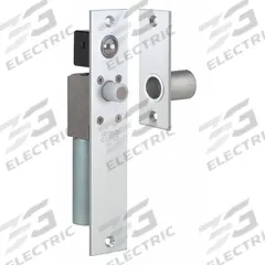 SDC Door Bolt: Mortise Bolt Lock, 8 in Ht, 1/8 in Wd, 1 1/2 in Lg (MPN FS23MIQ). Key specifications — attr1020089: SDC; attr1020106: Mortise Bolt Lock.